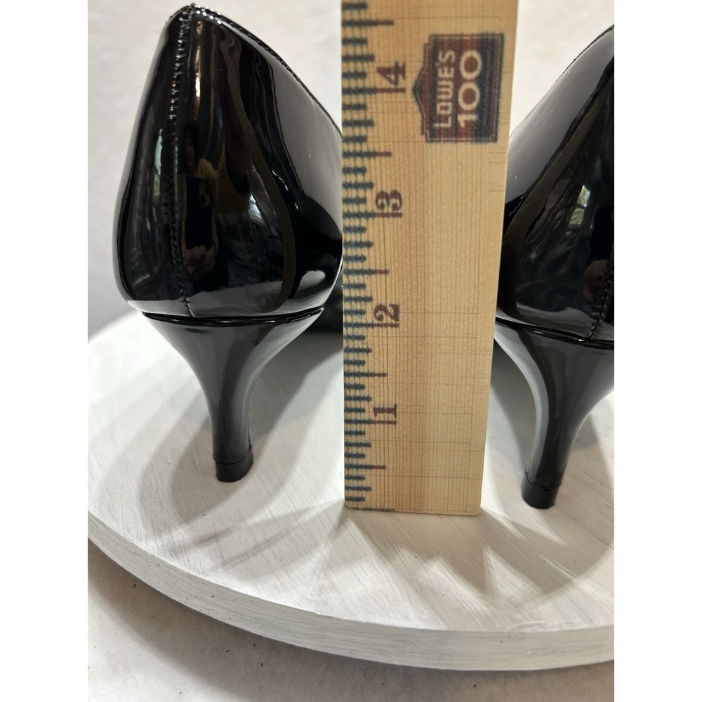 Alex Marie Noelle Black 2" High Heel Shoes Size 7M EUC - Picture 5 of 10